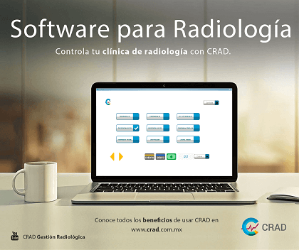 El mejor software de radiología dental, gestión de centros de diagnóstico y clinicas radiológicas CRAD.